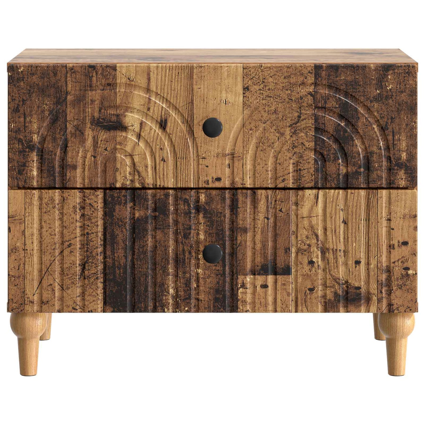 Armadio da Notte con cassetto Legno antico 62 x 34,5 x 48 cm | homemem39