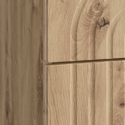 Armadio da Notte Rovere Artigianale 62 x 34,5 x 48 cm | homemem39