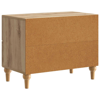 Armadio da Notte Rovere Artigianale 62 x 34,5 x 48 cm | homemem39