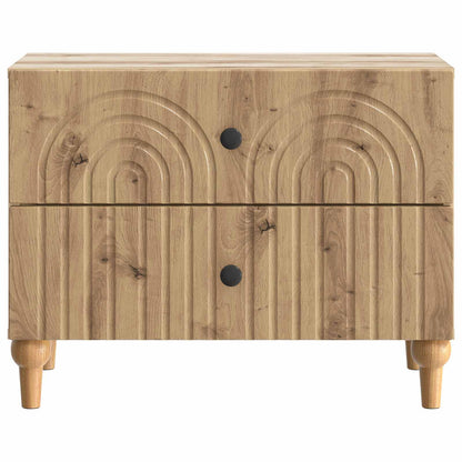 Armadio da Notte Rovere Artigianale 62 x 34,5 x 48 cm