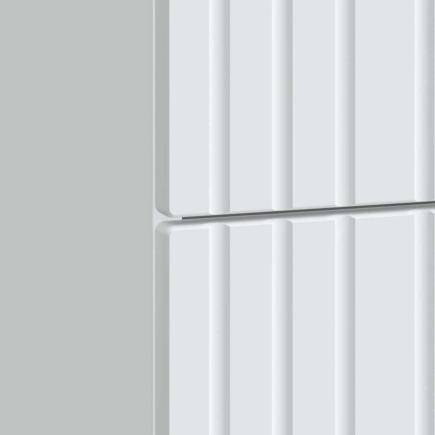 Armadio da Notte Bianco 43x 41 x 66,5 cm Legno ingegnerizzato | homemem39