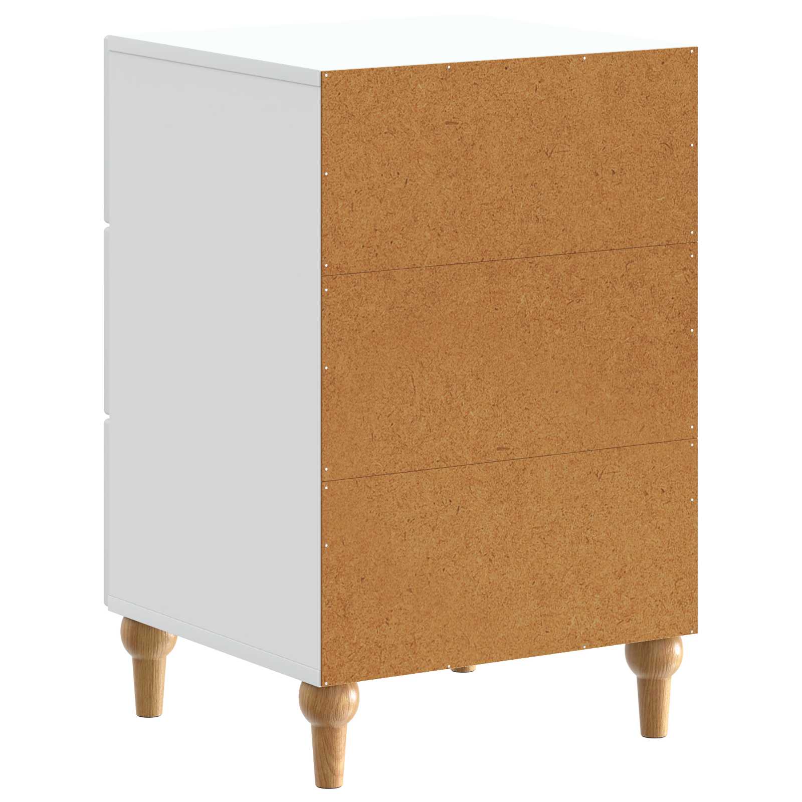 Armadio da Notte Bianco 43x 41 x 66,5 cm Legno ingegnerizzato | homemem39