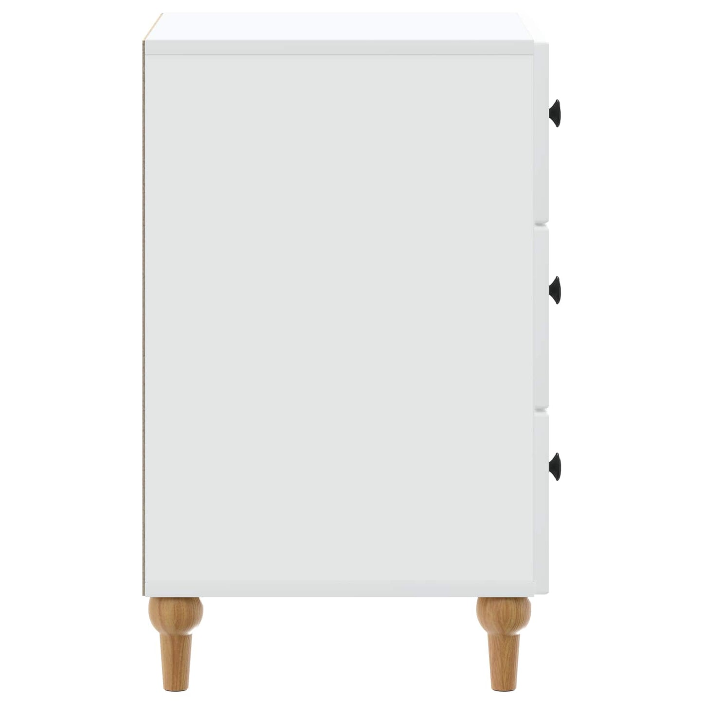 Armadio da Notte Bianco 43x 41 x 66,5 cm Legno ingegnerizzato | homemem39