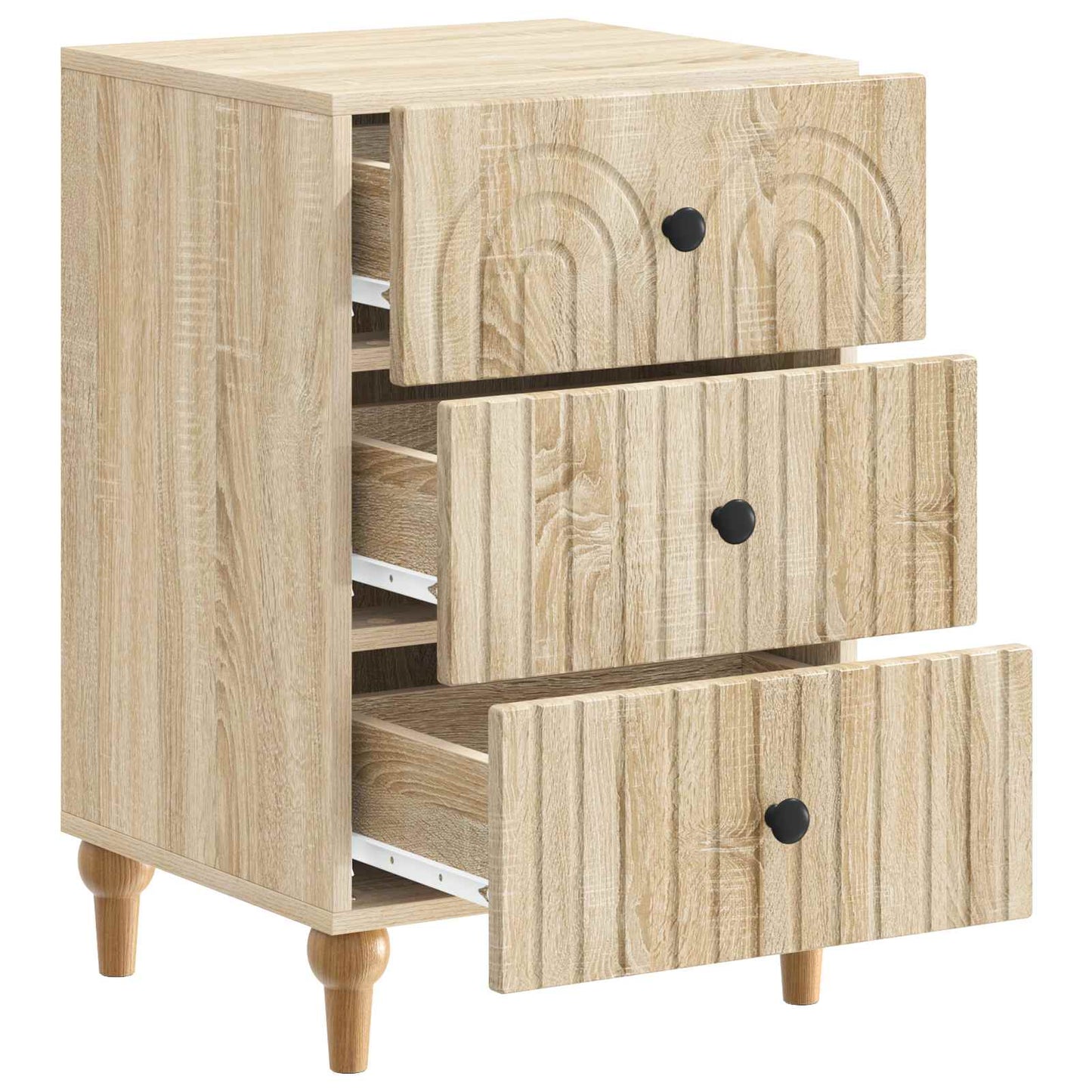 Armadio da Notte con cassetto Rovere Sonoma 43x 41 x 66,5 cm