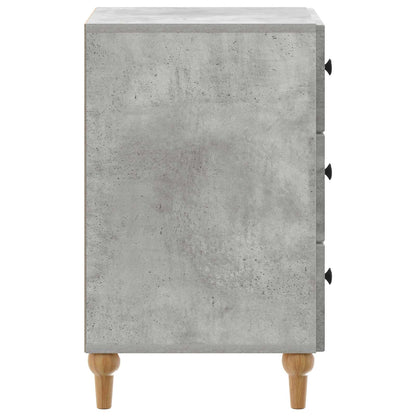 Armadio da Notte con cassetto Grigio Cemento 43x 41 x 66,5 cm | homemem39