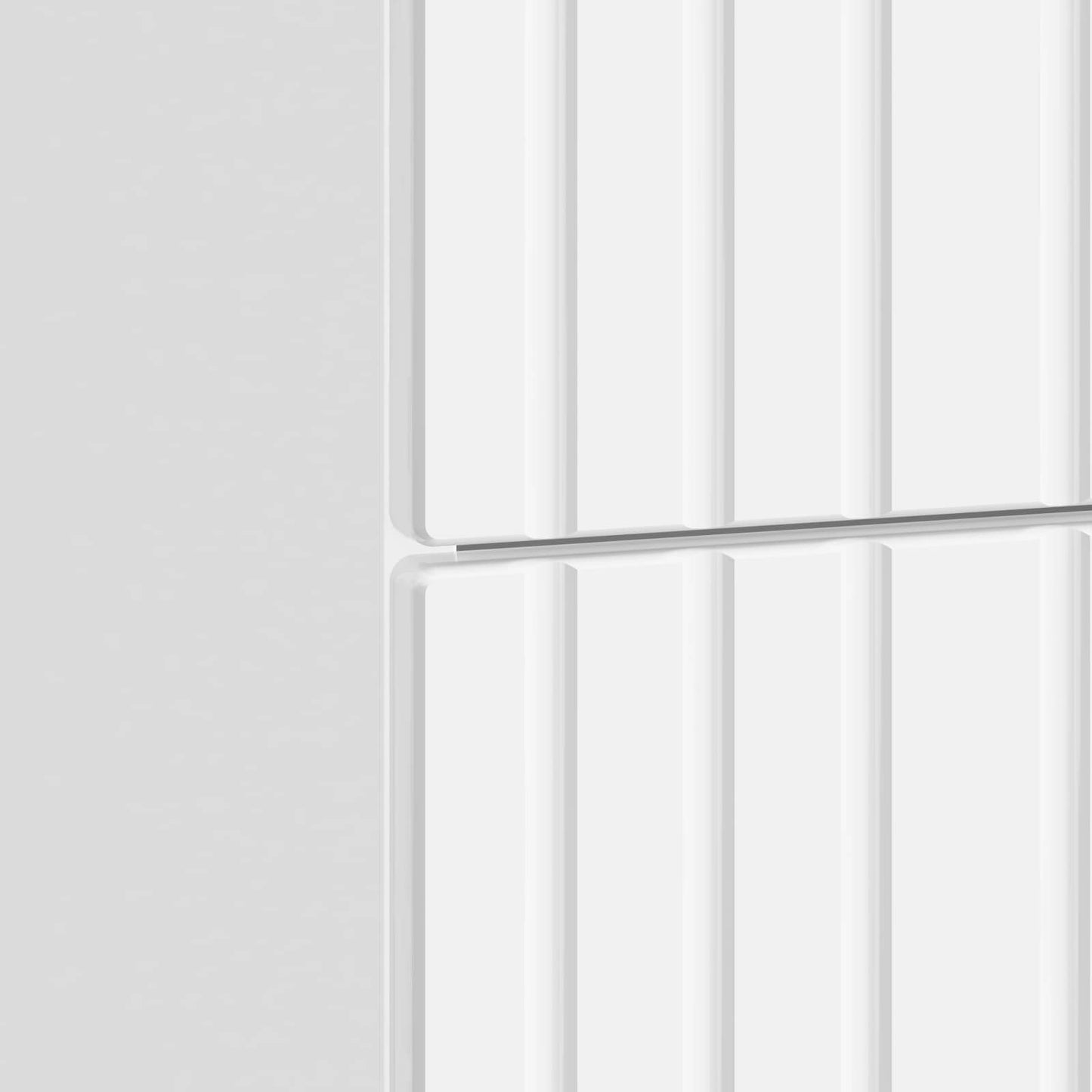 Armadio da Notte con cassetto Bianco Lucido 43x 41 x 66,5 cm | homemem39