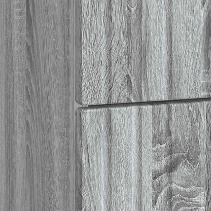 Armadio da Notte con cassetto Grigio Sonoma 43x 41 x 66,5 cm | homemem39