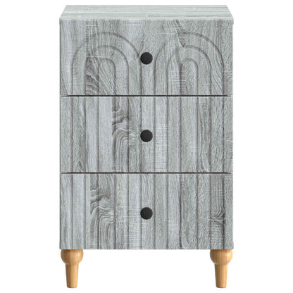 Armadio da Notte con cassetto Grigio Sonoma 43x 41 x 66,5 cm | homemem39