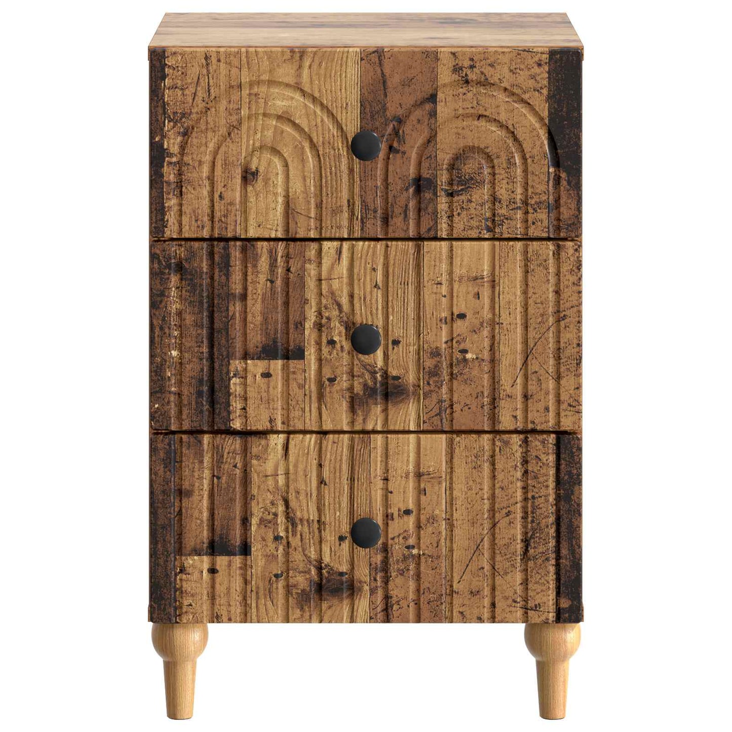 Armadio da Notte con cassetto Legno antico 43x 41 x 66,5 cm | homemem39