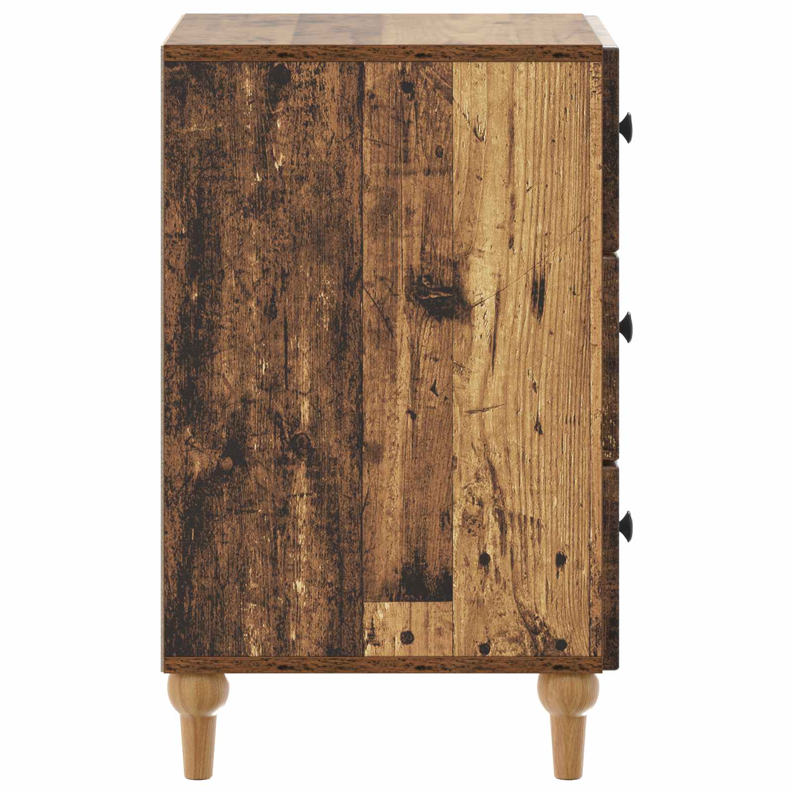 Armadio da Notte con cassetto Legno antico 43x 41 x 66,5 cm | homemem39