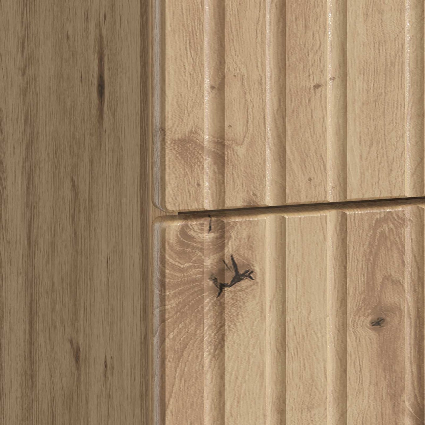 Armadio da Notte Rovere Artigianale 43x 41 x 66,5 cm | homemem39