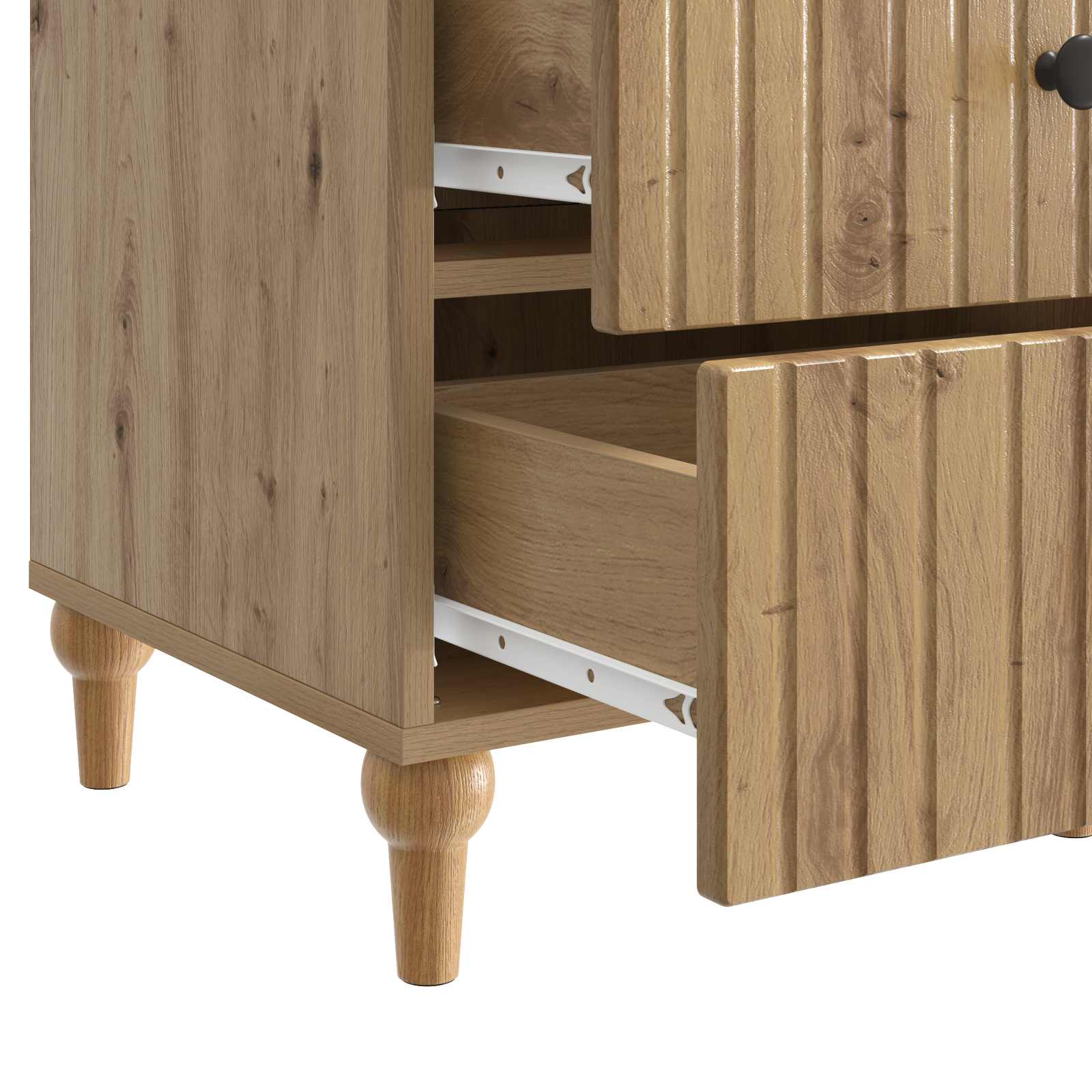 Armadio da Notte Rovere Artigianale 43x 41 x 66,5 cm | homemem39