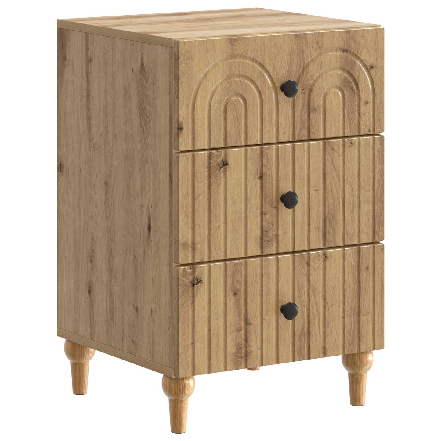 Armadio da Notte Rovere Artigianale 43x 41 x 66,5 cm