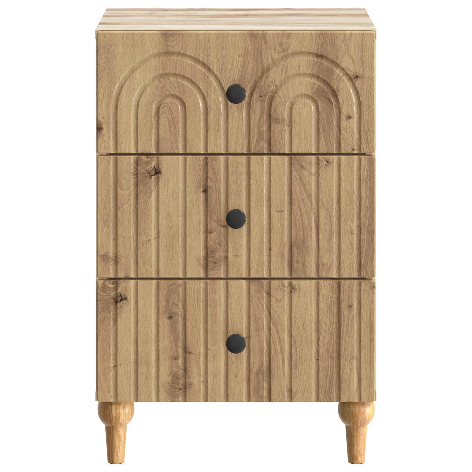 Armadio da Notte Rovere Artigianale 43x 41 x 66,5 cm | homemem39