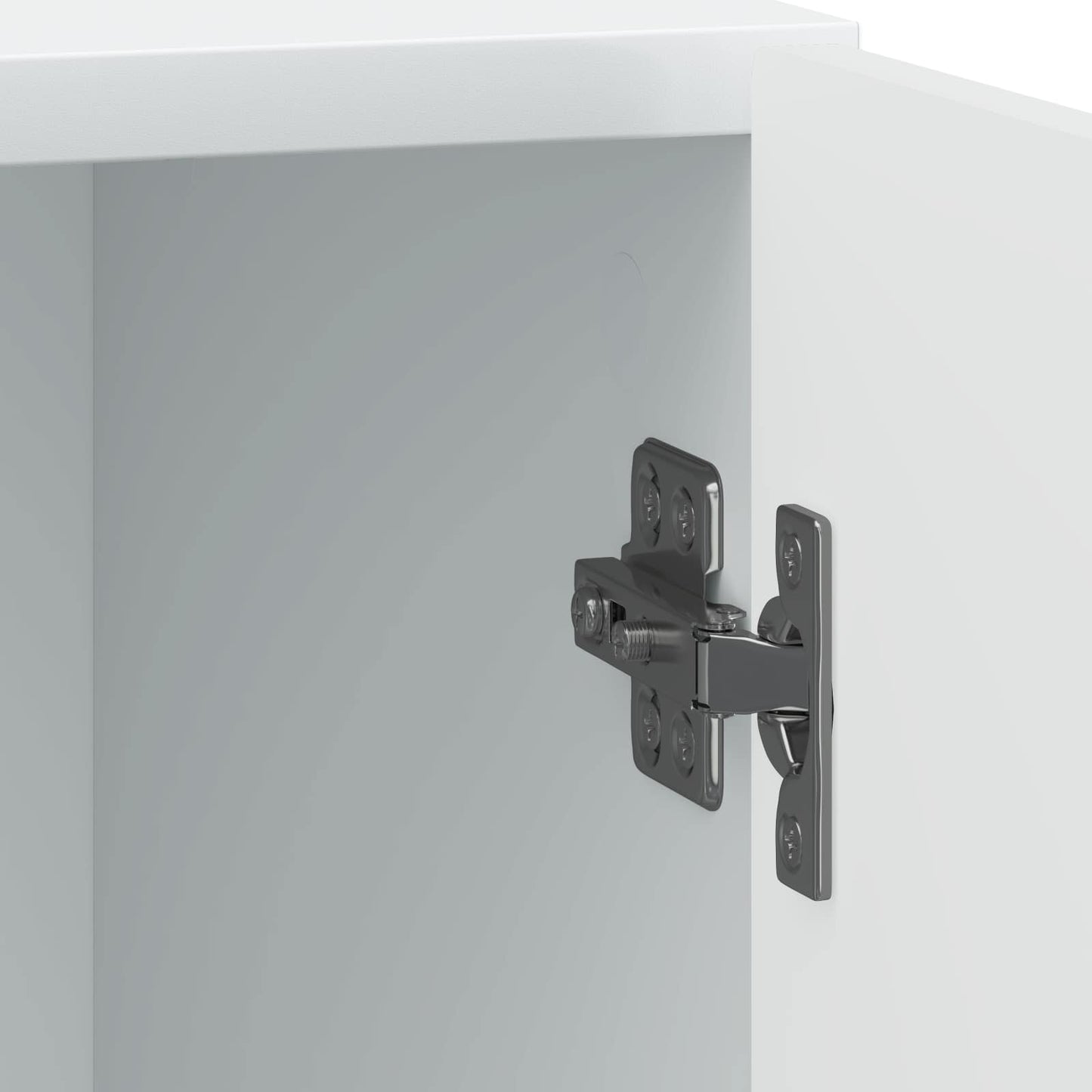 Armadio da Notte Bianco 43 x 34,5 x 50 cm Legno ingegnerizzato | homemem39