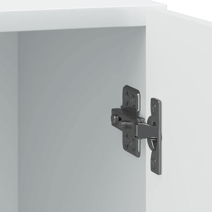 Armadio da Notte Bianco 43 x 34,5 x 50 cm Legno ingegnerizzato | homemem39