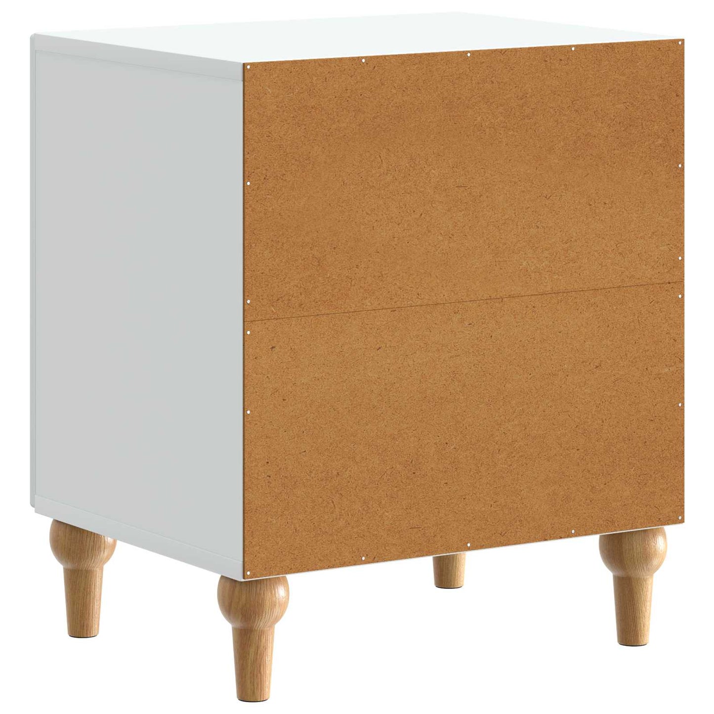 Armadio da Notte Bianco 43 x 34,5 x 50 cm Legno ingegnerizzato | homemem39