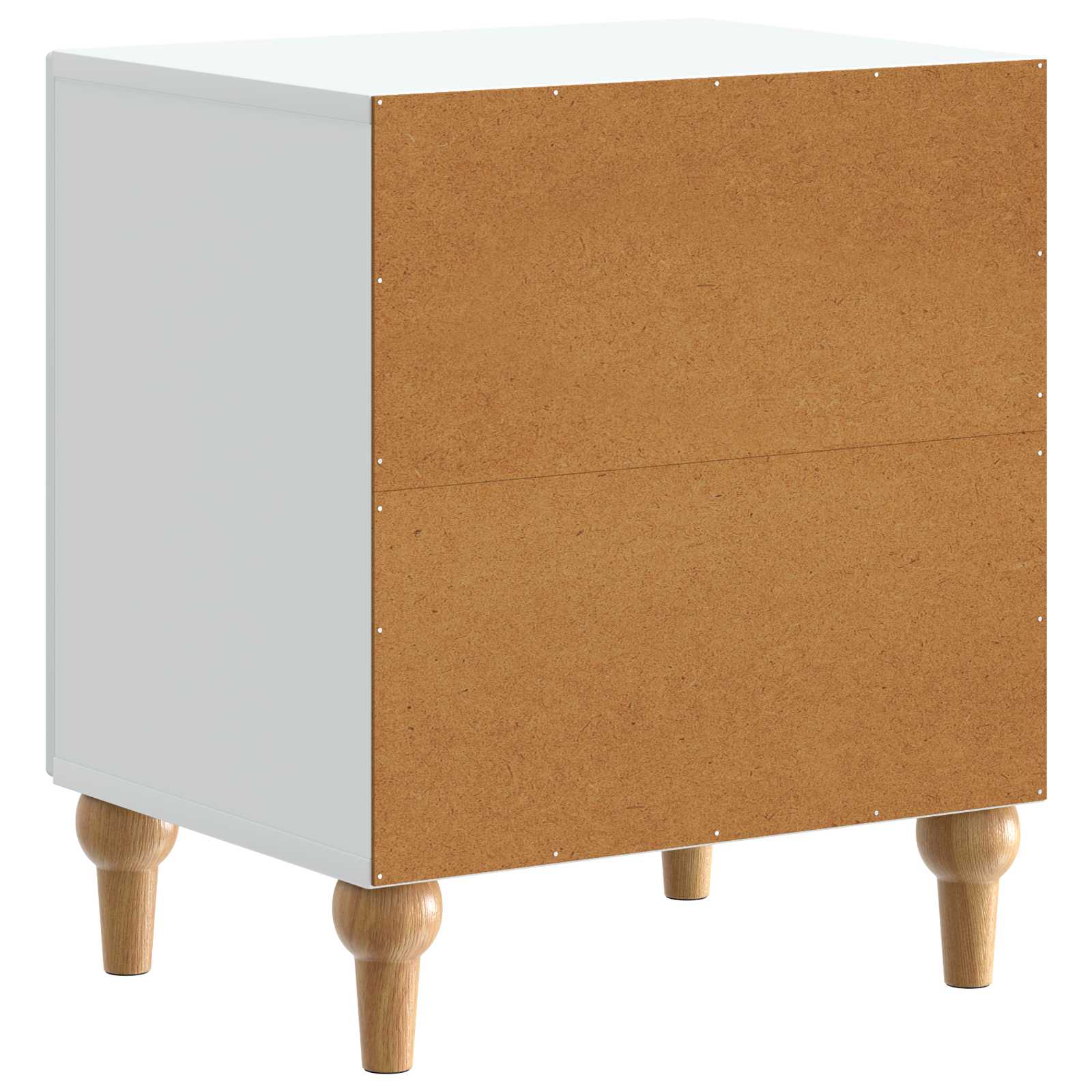 Armadio da Notte Bianco 43 x 34,5 x 50 cm Legno ingegnerizzato | homemem39