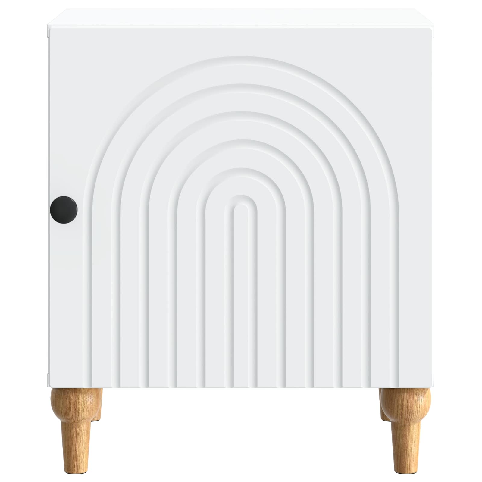 Armadio da Notte Bianco 43 x 34,5 x 50 cm Legno ingegnerizzato | homemem39
