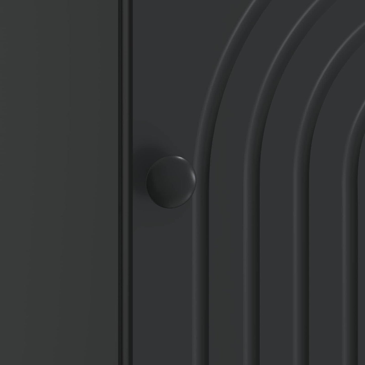 Armadio da Notte 2 pcs Nero 43 x 34,5 x 50 cm | homemem39