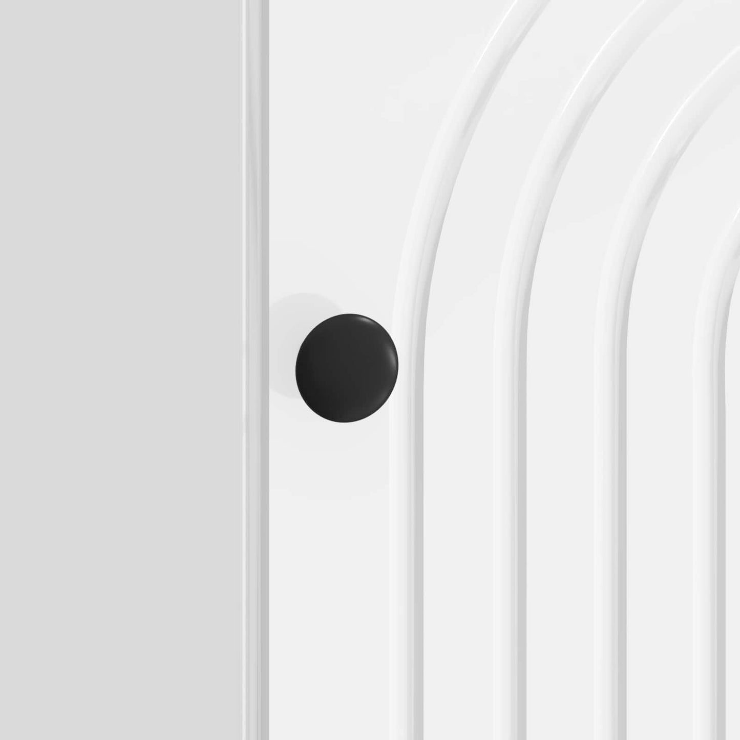 Armadio da Notte 2 pcs Bianco Lucido 43 x 34,5 x 50 cm | homemem39