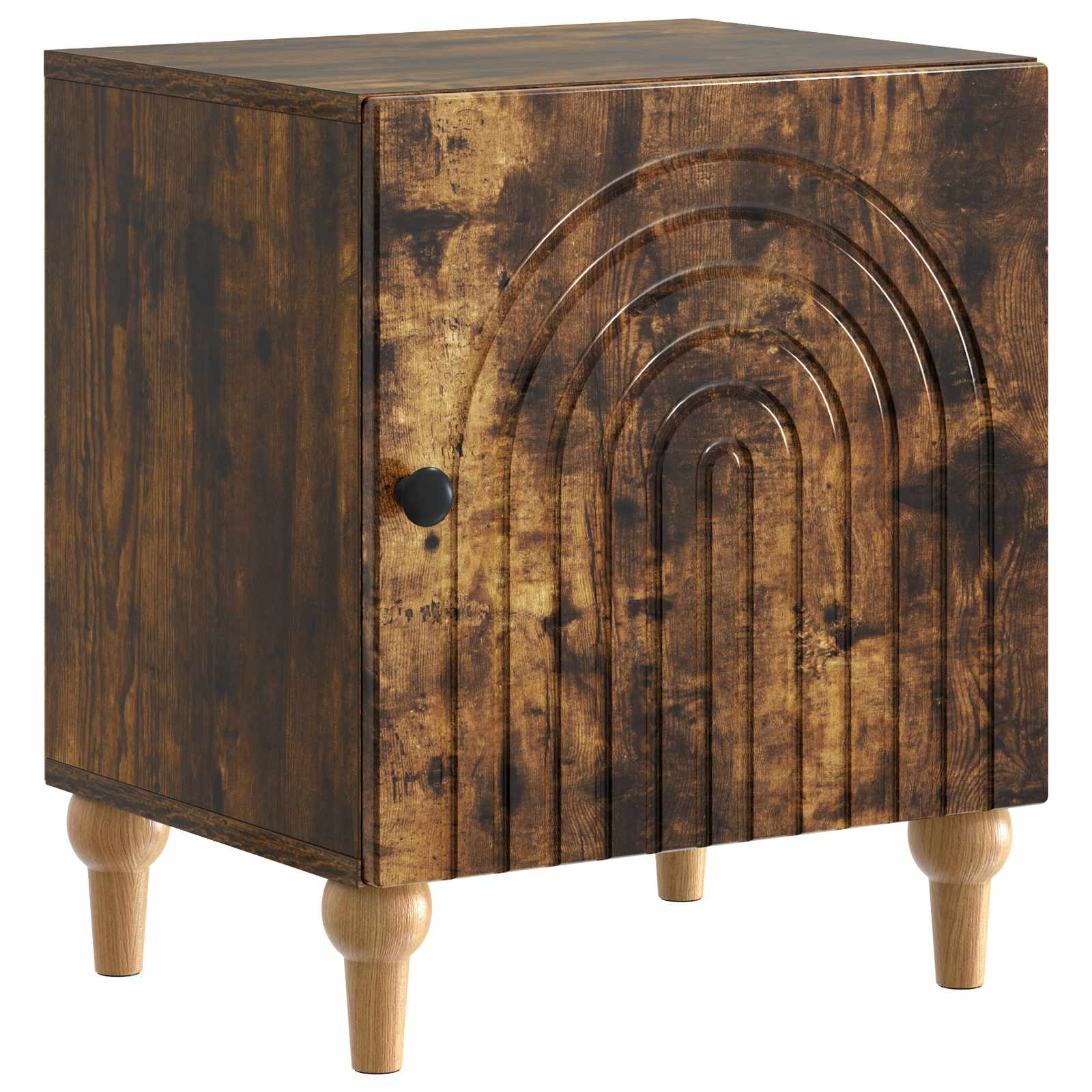 Armadio da Notte 2 pcs Rovere Fumo 43 x 34,5 x 50 cm | homemem39