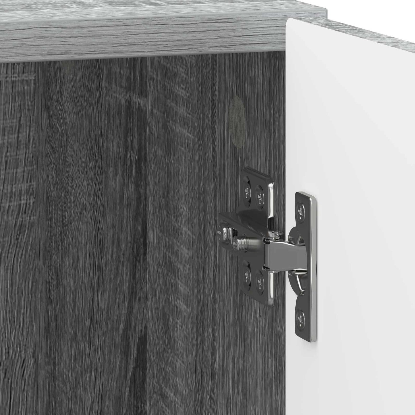 Armadio da Notte Grigio Sonoma 43 x 34,5 x 50 cm | homemem39