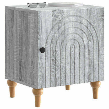Armadio da Notte 2 pcs Grigio Sonoma 43 x 34,5 x 50 cm