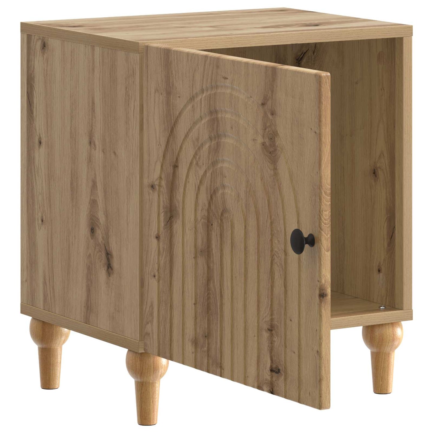 Armadio da Notte Rovere Artigianale 43 x 34,5 x 50 cm | homemem39
