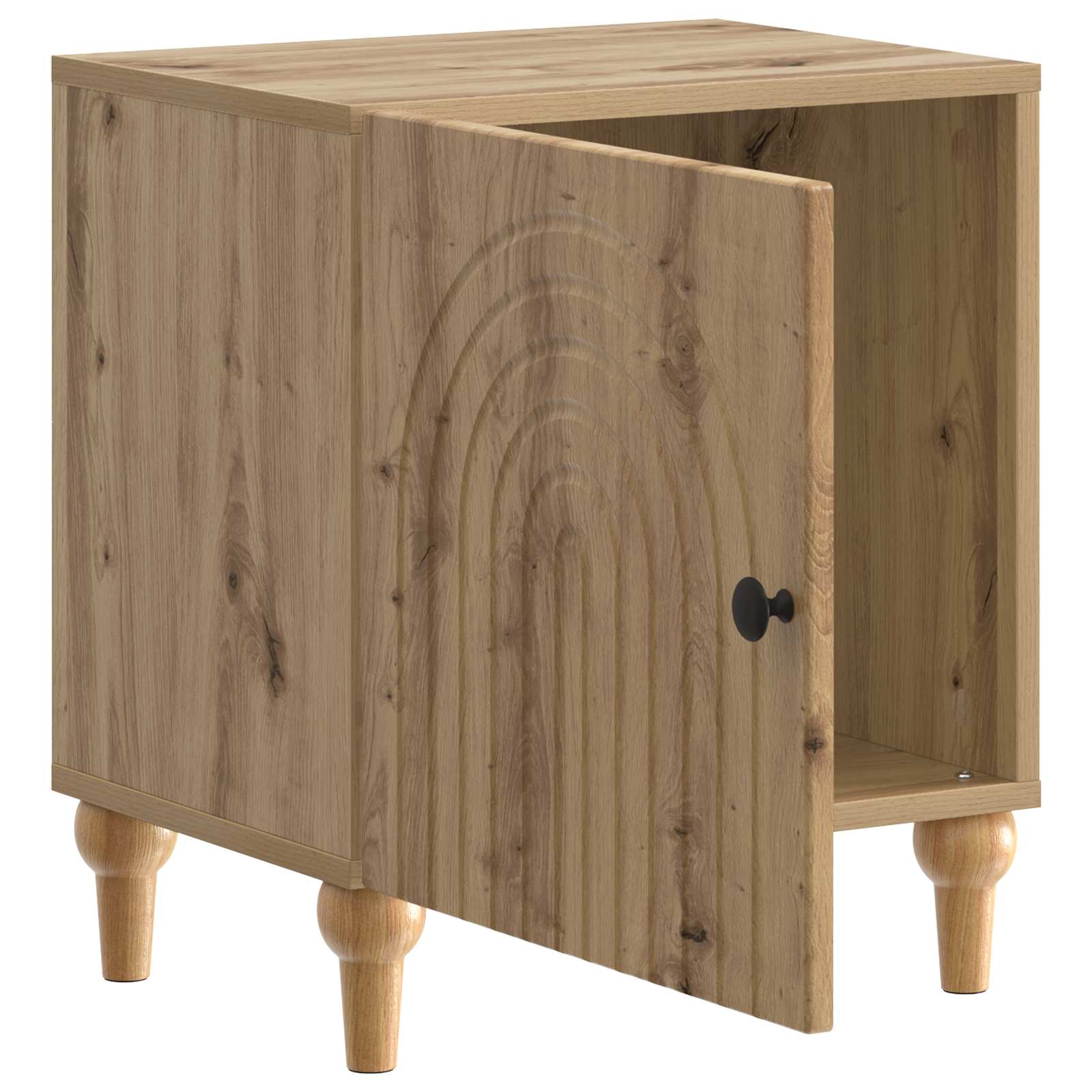 Armadio da Notte Rovere Artigianale 43 x 34,5 x 50 cm | homemem39