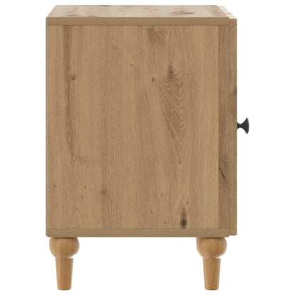 Armadio da Notte Rovere Artigianale 43 x 34,5 x 50 cm | homemem39