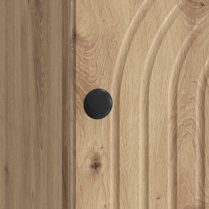 Armadio da Notte 2 pz Rovere Artigianale 43 x 34,5 x 50 cm