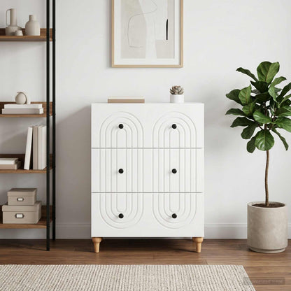 Mobile con Cassetti Bianco 66 x 34,5 x 90 cm
