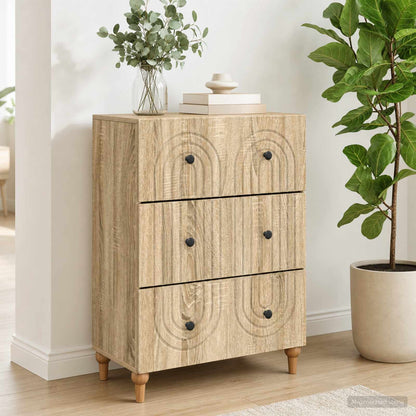 Mobile con Cassetti Rovere Sonoma 66 x 34,5 x 90 cm