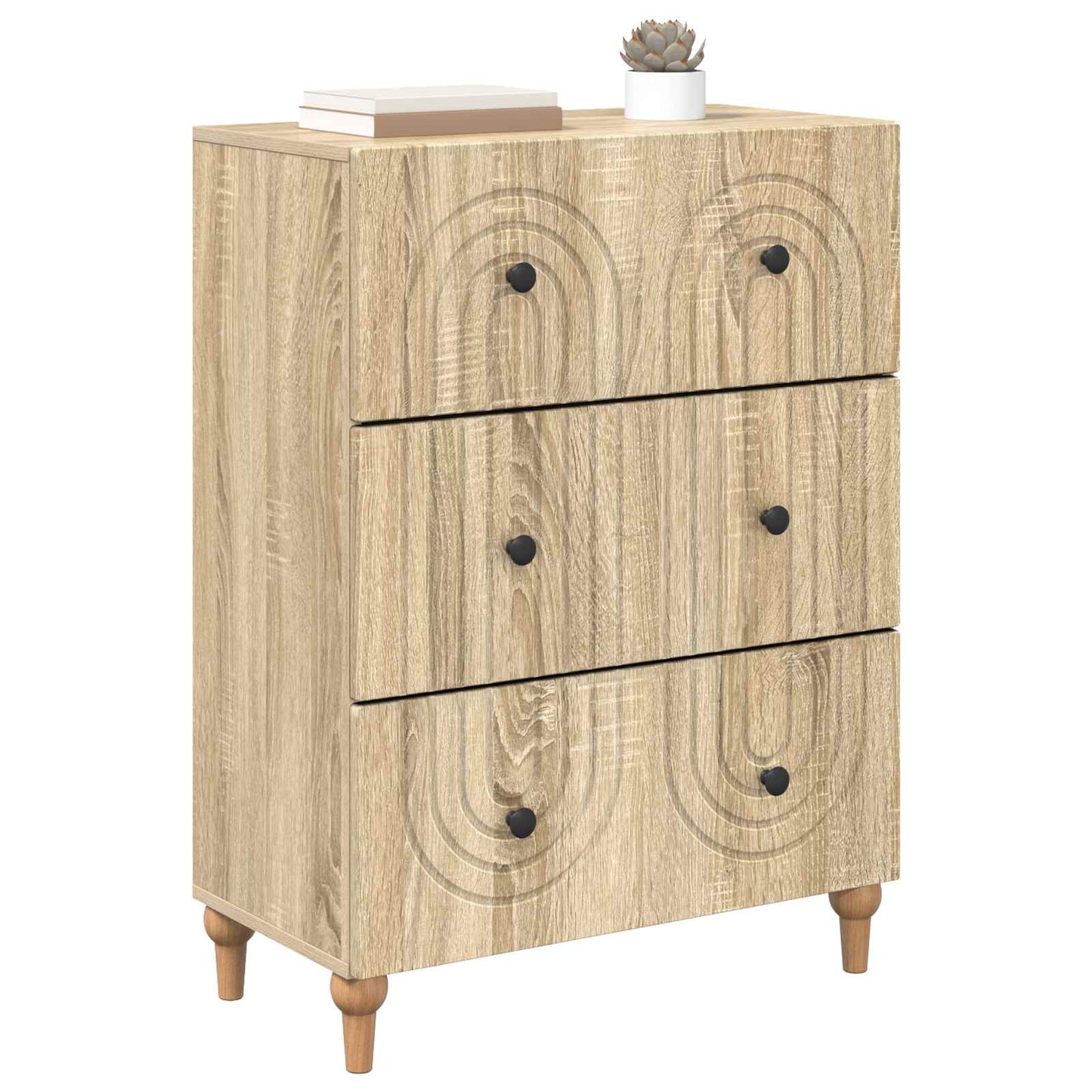 Mobile con Cassetti Rovere Sonoma 66 x 34,5 x 90 cm