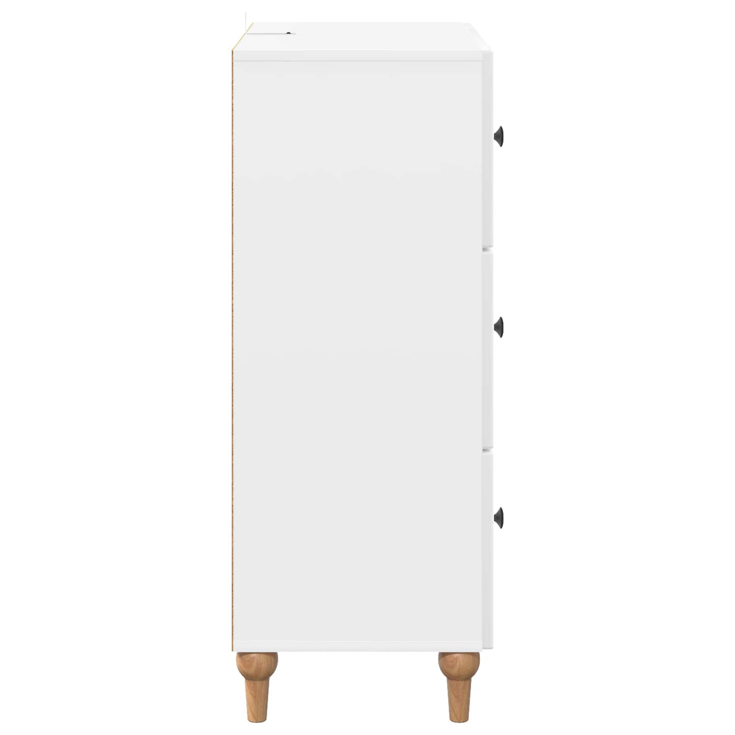 Mobile con Cassetti Bianco Lucido 66 x 34,5 x 90 cm