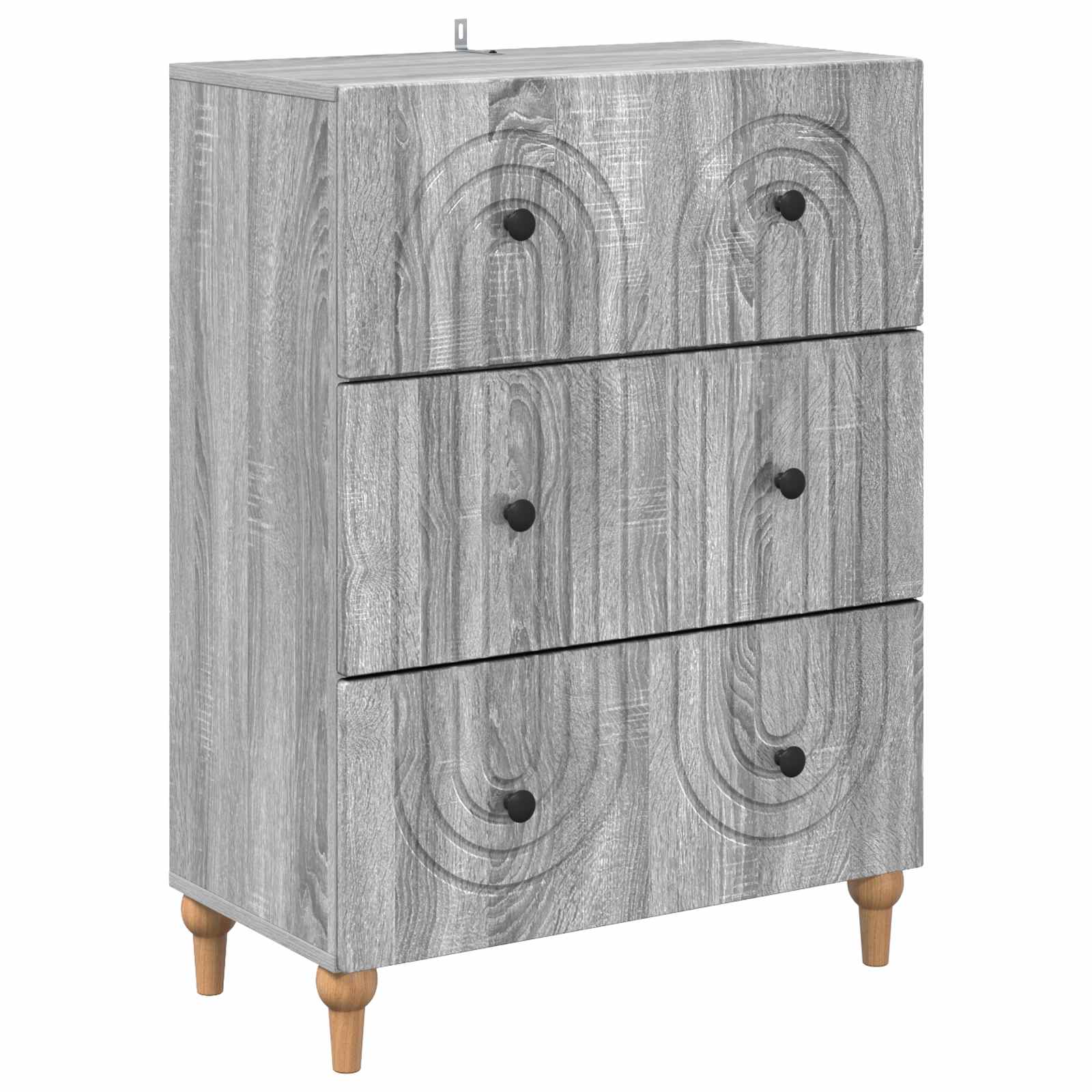 Mobile con Cassetti Grigio Sonoma 66 x 34,5 x 90 cm | homemem39