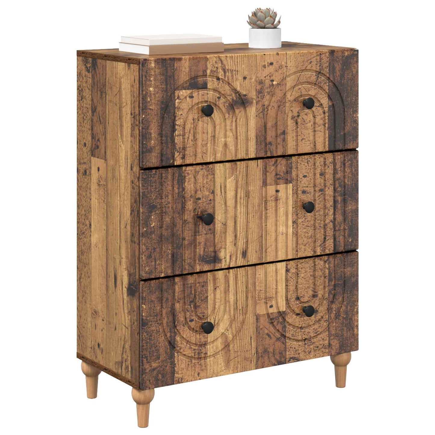 Mobile con Cassetti Legno antico 66 x 34,5 x 90 cm | homemem39