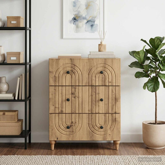 Mobile con Cassetti 66 x 34,5 x 90 cm Legno ingegnerizzato