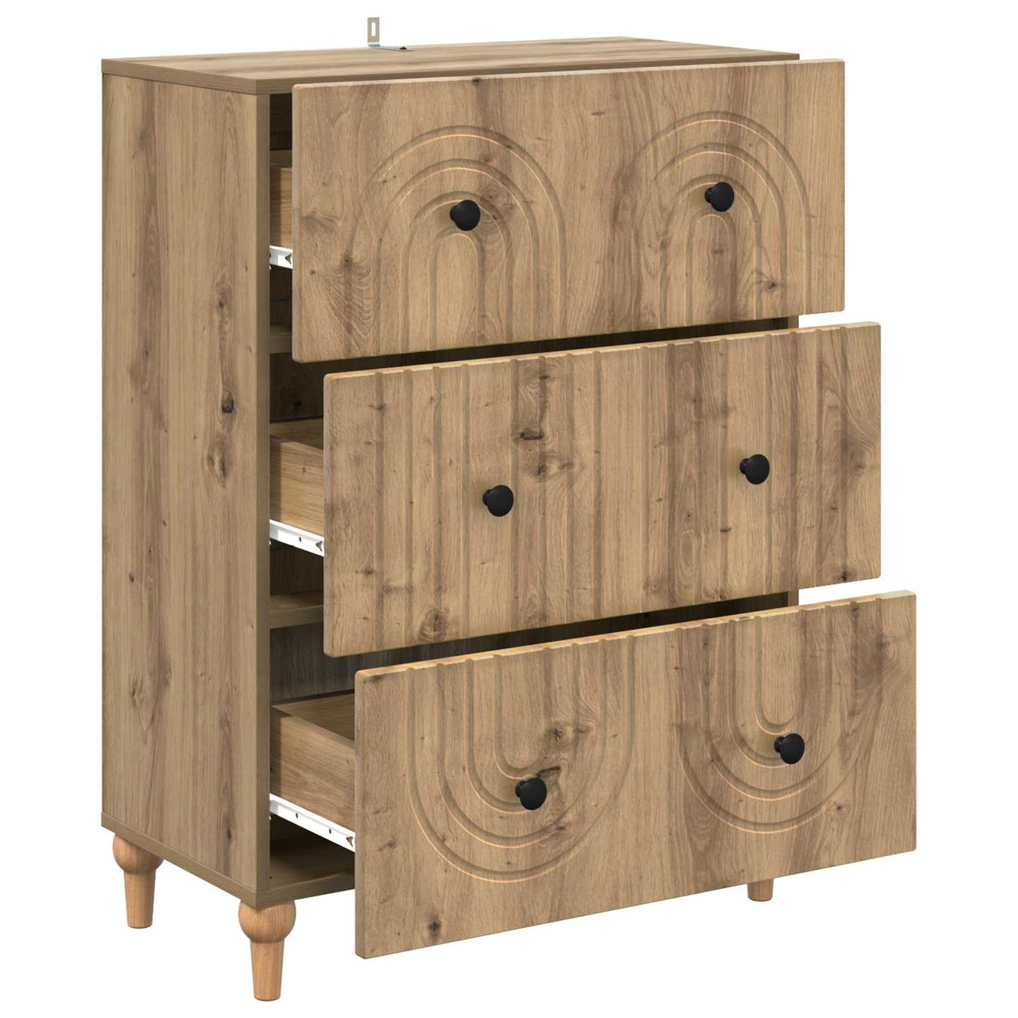 Mobile con Cassetti Rovere Artigianale 66 x 34,5 x 90 cm | homemem39