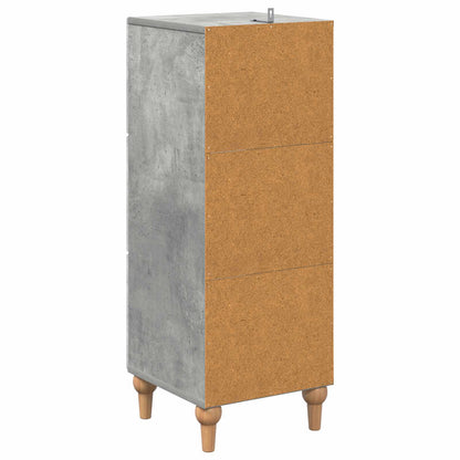 Mobile con Cassetti Grigio Cemento 33 x 34,5 x 90 cm | homemem39