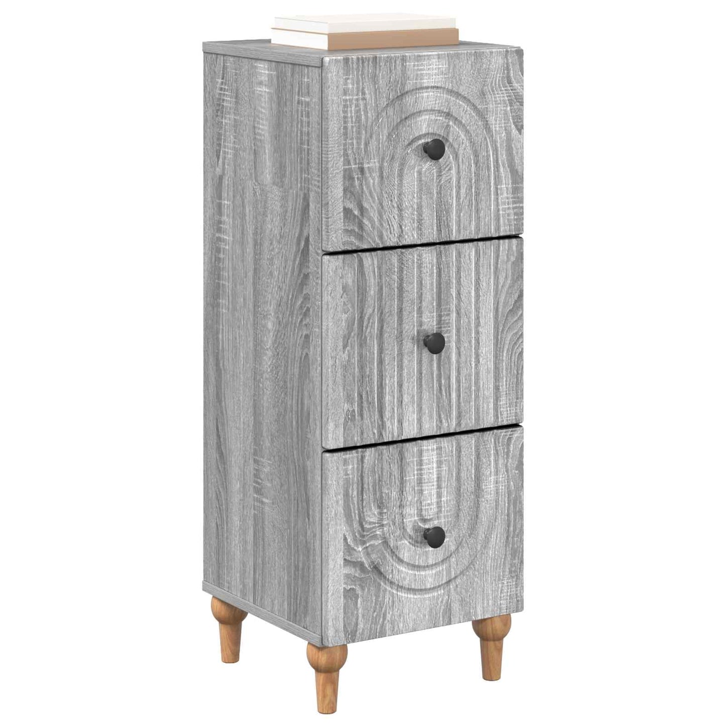 Mobile con Cassetti Grigio Sonoma 33 x 34,5 x 90 cm | homemem39
