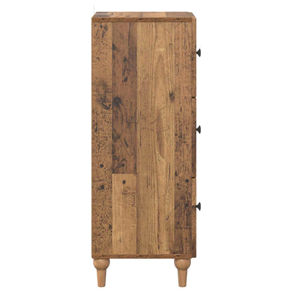 Mobile con Cassetti Legno antico 33 x 34,5 x 90 cm | homemem39