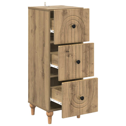 Mobile con Cassetti Rovere Artigianale 33 x 34,5 x 90 cm | homemem39