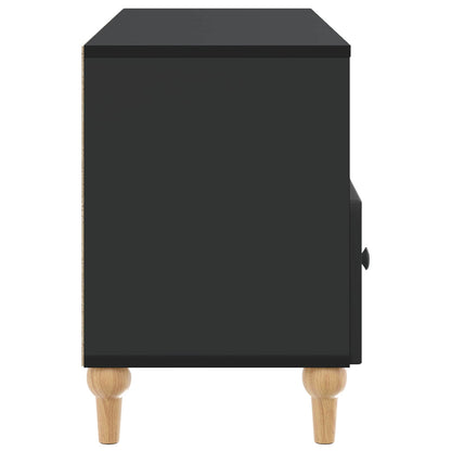 Mobile TV Nero 102 x 34,5 x 50 cm Legno ingegnerizzato | homemem39