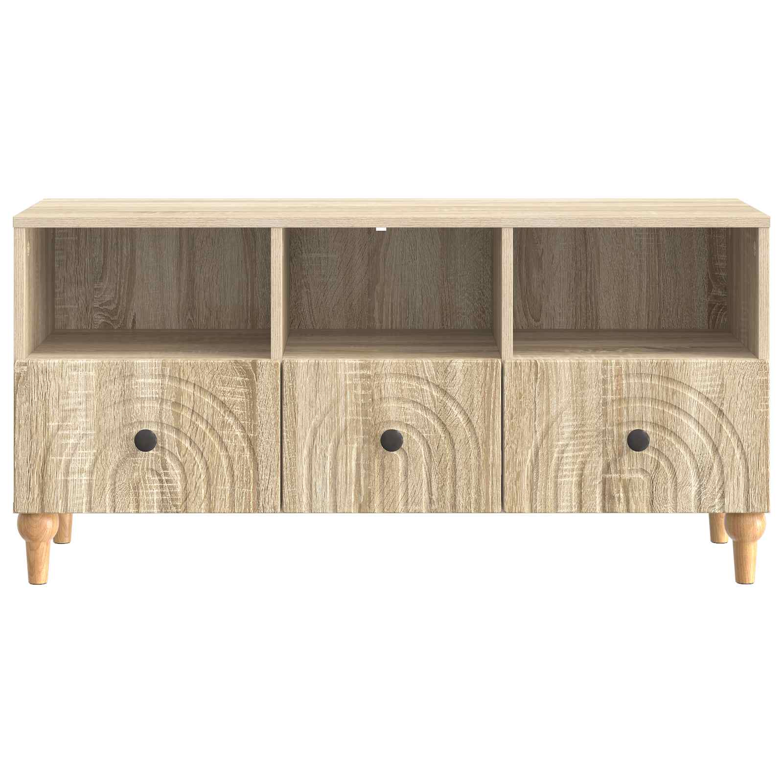 Mobile TV Rovere Sonoma 102 x 34,5 x 50 cm Legno ingegnerizzato | homemem39