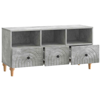 Mobile TV Grigio Cemento 102 x 34,5 x 50 cm | homemem39