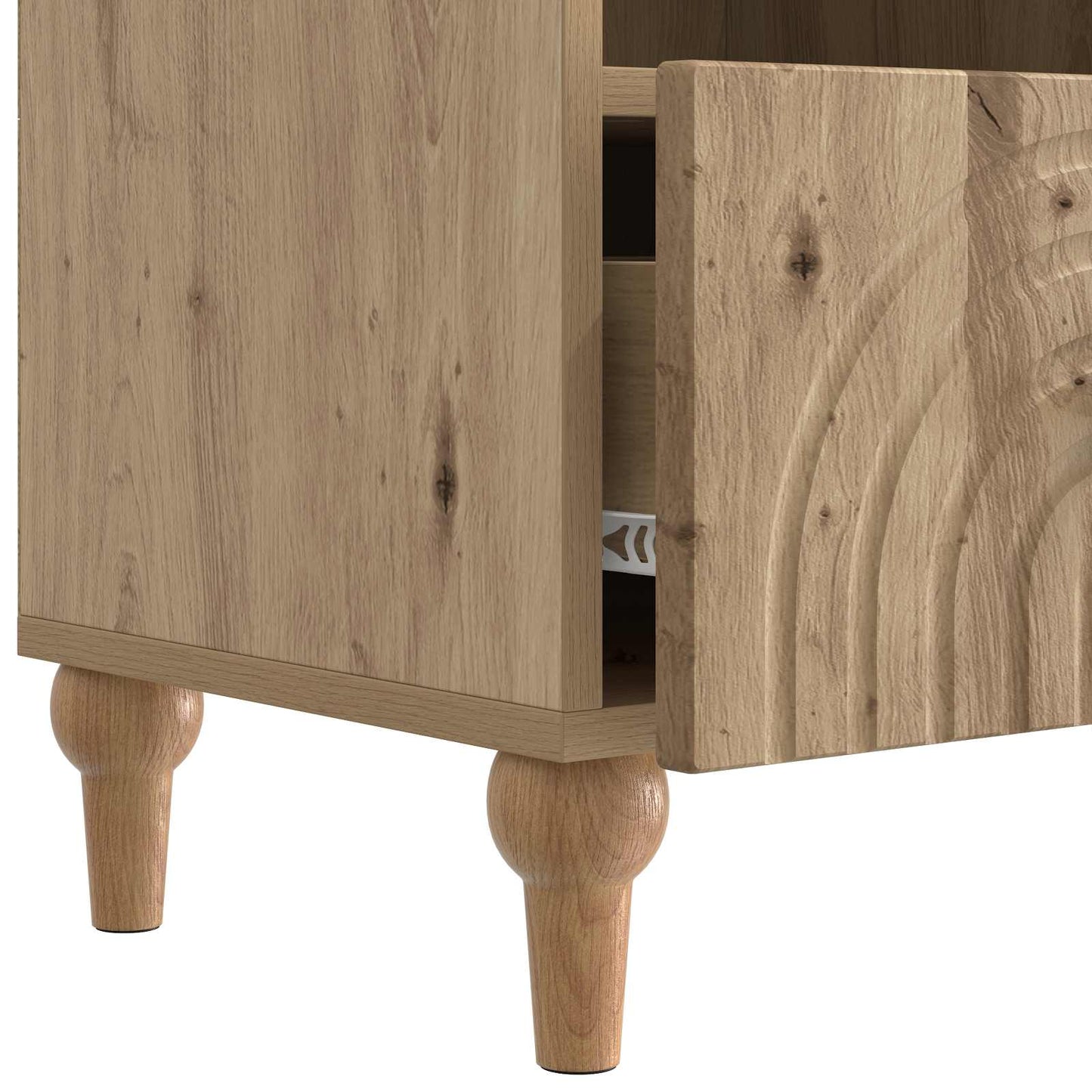 Mobile TV Rovere Artigianale 102 x 34,5 x 50 cm | homemem39