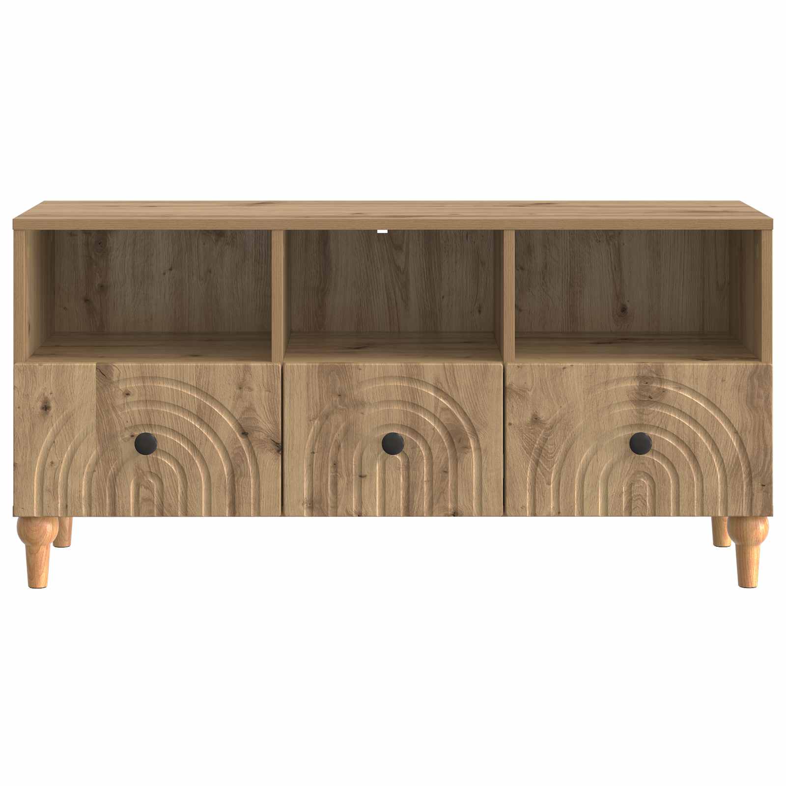 Mobile TV Rovere Artigianale 102 x 34,5 x 50 cm | homemem39