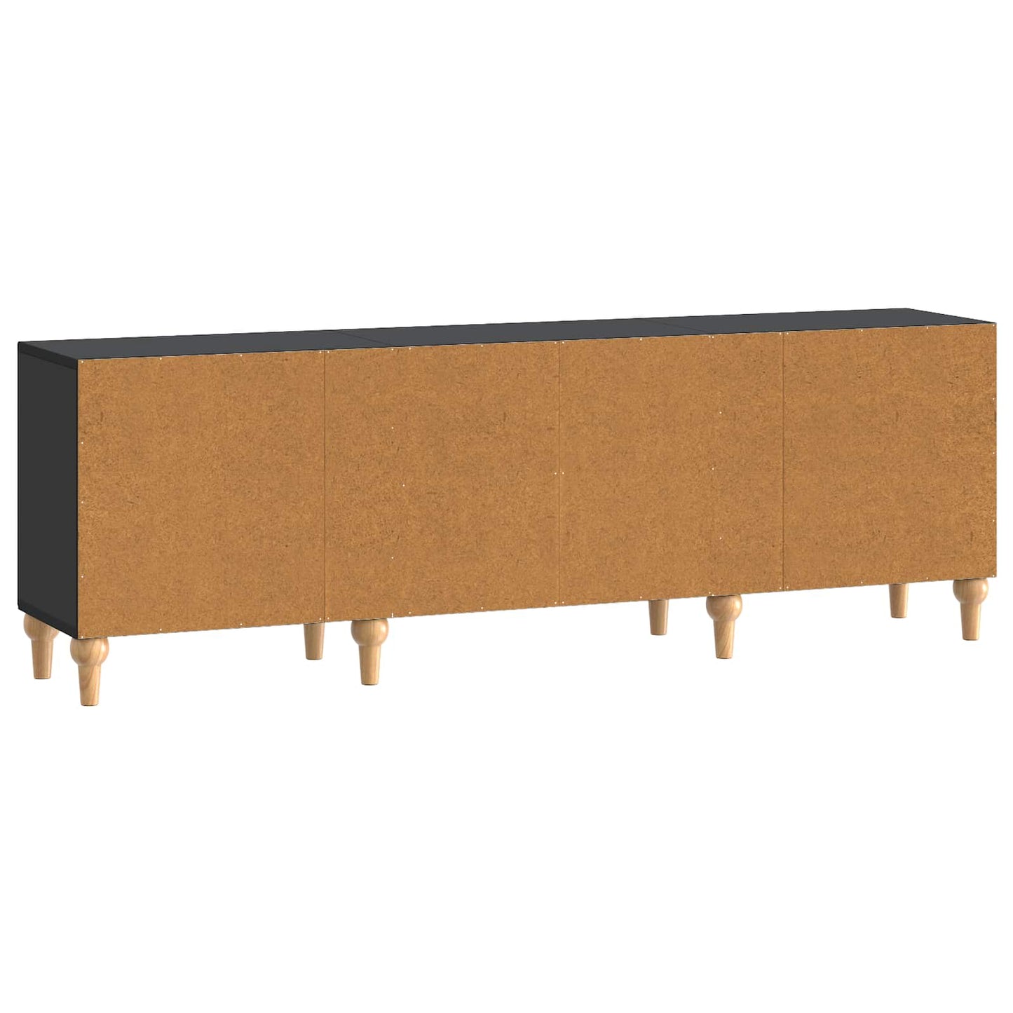 Mobile TV Nero 150 x 31 x 50 cm Legno ingegnerizzato